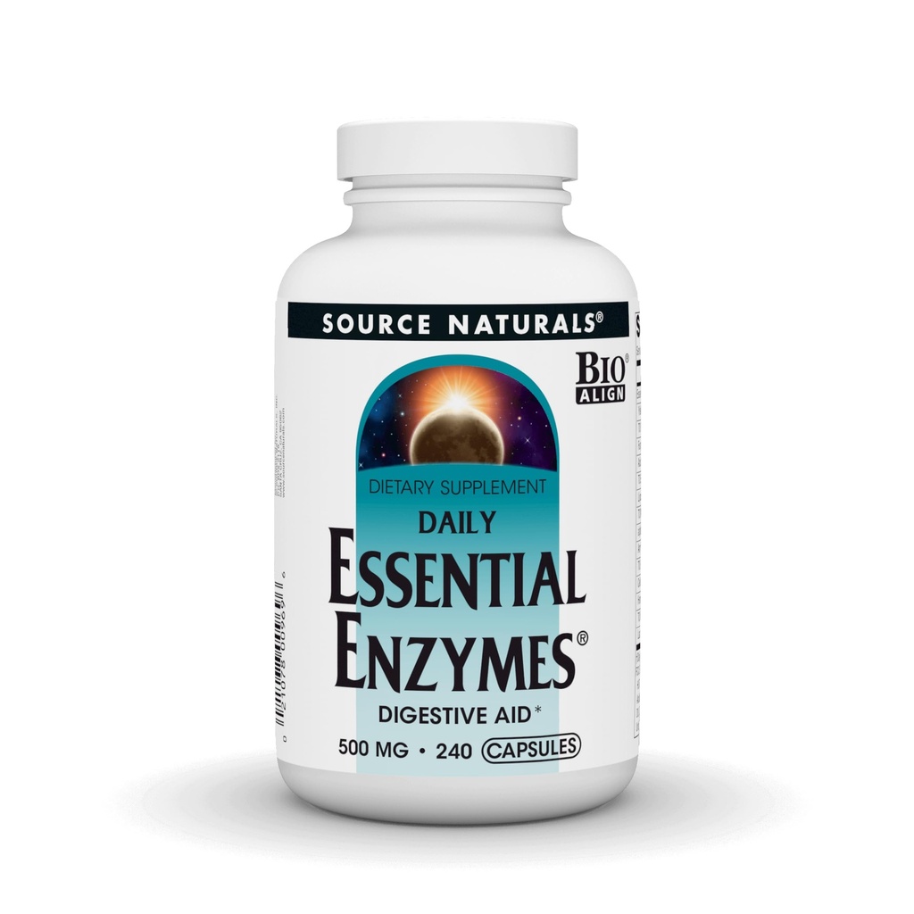Allikas Naturals Essential Enzymes Seedetrakti abi * - 500mg - 240 kapslit