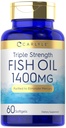Carlyle Triple Tugevus Omega 3 Kalaõli | 1400mg | 60 Softgels | Mitte-GMO, Gluteenivaba Lisand
