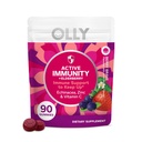 OLLY Immunity Gummy, Immune Support, Elderberry, Tsink, C-vitamiin, täiendus, Berry - 90 krahv