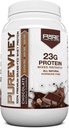 Puhas Label Toitumine 100% Grass-Fed, Chocolate Whey Concentrate Protein Powder (24g) koos oluliste aminohapetega, enne ja pärast treeningu taastamist ja lihaste ehitamist, madala rasvasisaldusega ja madala süsivesikuid - 2lbs
