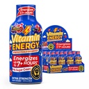 Vitamiin Energia B12 11 000% Extra Tugevus Energia Shot Açaí Granaatõuna 12 Pack, 260mg looduslik kofeiin, B12 & B6, Nootroopne fookus, Vitality, nullsuhkrut, Gluteenivaba, Vegan, Kosher, 1,93 fl oz