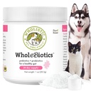 Wholistic Pet Organics WholeBiotics - Daily Dog probiootikumid seedetrakti tervise toetamiseks ja immuunsuse suurendamiseks - 9 tüve - prebiootikumid ja probiootikumid koertele ja kassidele - soolestiku tervis koertele - 1 Oz - 28 Scoops