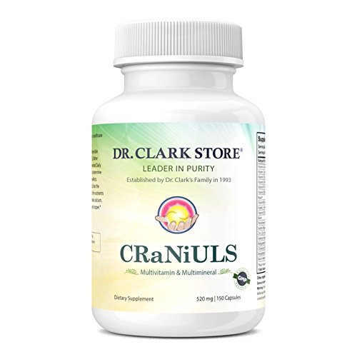 Dr Clark Store CRaNiULS (Multi Vitamiin & Mineral), 520 mg 150 želatiinkapslit