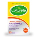 Kultuurne probiootikumid Ultimate Balance Probiootikum antibiootikumidega kasutamiseks - 20 Count - Probiootilised kapslid aitavad taastada antibiootikumide kasutamise ajal kadunud häid baktereid ja aidata kaasa tervislikule immuunsüsteemile