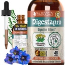 Rejuvica Health DigestaPro - Advanced Digestive Bitters Supplement - Vedelik kohaletoimetamine parema imendumise jaoks - Gentian, Artichoke, Burdock, Chanca Piedra, Ginger & More!