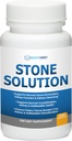 Stone Solution Capsules - Natural Dissolver, Neerukivi Toetus & Neeru Puhastaja, 60 Servings + Bio Fiber, Neeru Puhastamine Detox & Remont - Restorative Neerutoetus & Neerulisa, 2.5LBS