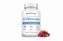 D mannoosikapslid - kiire toime 1400 MG ekstra tugevusega DMannoosi kapsel põie tervise jaoks koos tugeva Jõhvikaekstraktiga & Hibiscus Lill toetab UTI abilisa - 120 Ct
