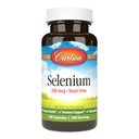 Carlson - Selenium, 200 mcg pärmivaba, eesnäärme tervise ja immuunsuse tugi, antioksüdant, 180 kapslit