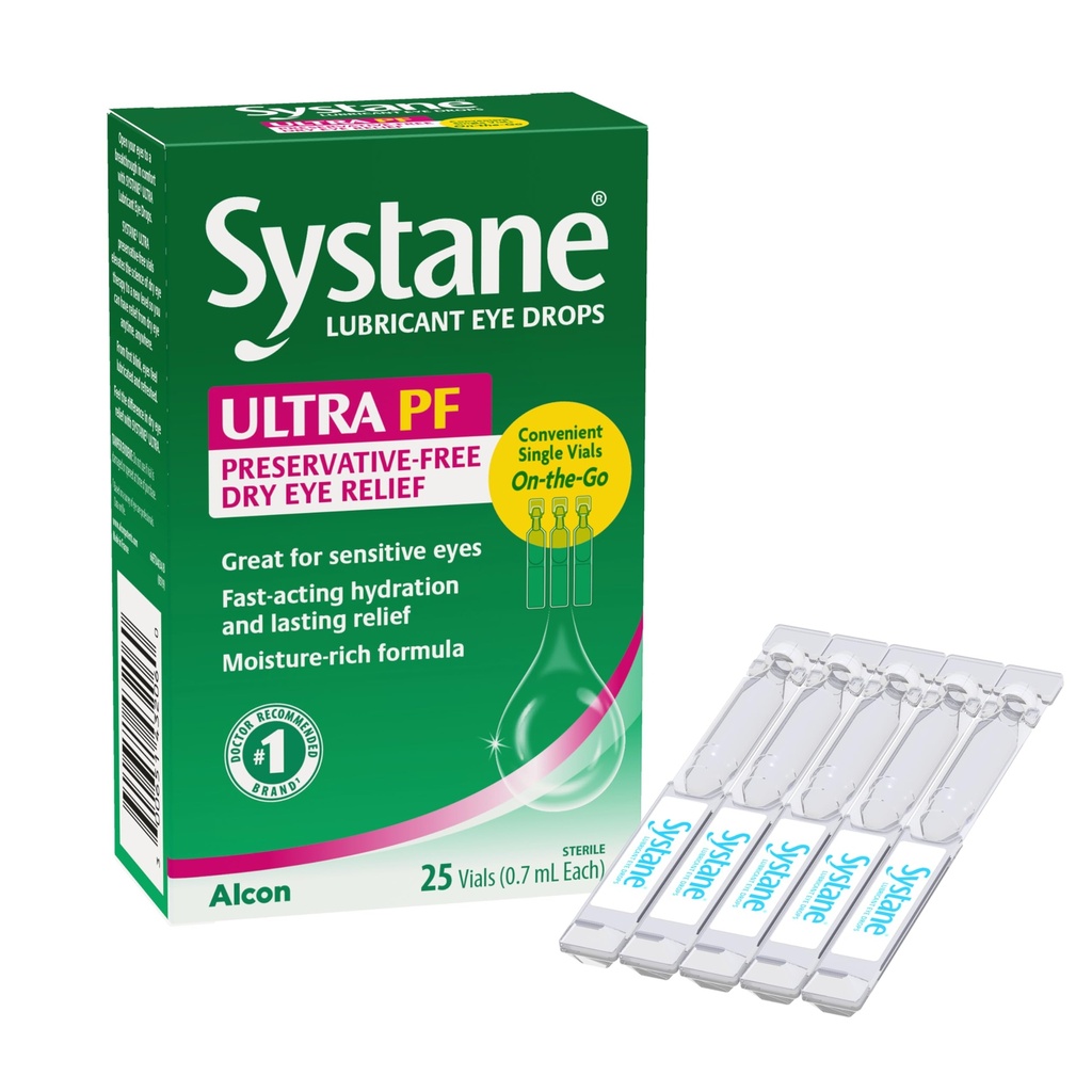 Systane Ultra määrdeaine silmatilgad, 25 loend