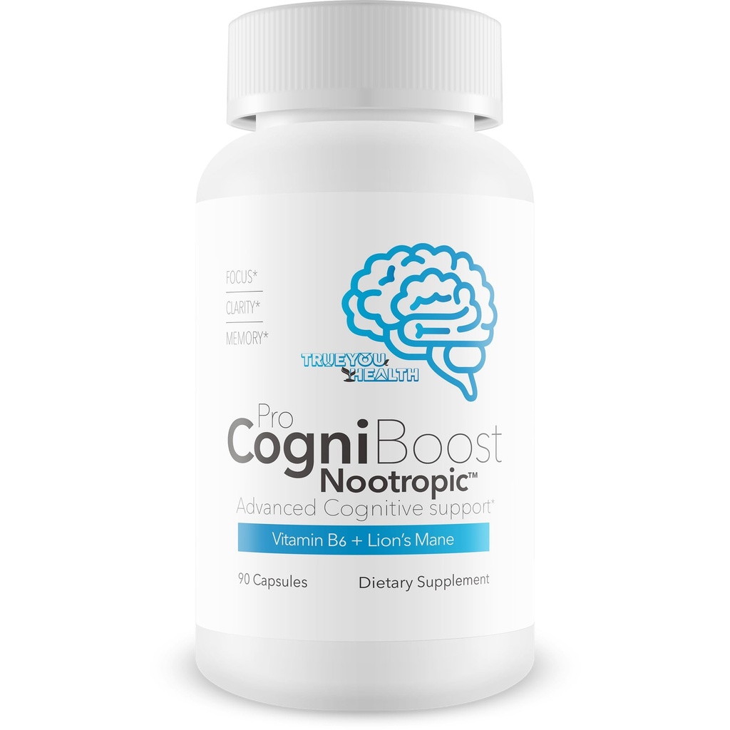 Pro Cogni Boost Brain Supplement - Top Memory & Clarity Blend - Meie parim Pro Cogni Boost Nootroopne Formuleeritud üldise aju tervise ja funktsiooni - Mõtle varakult Pro Cogniboost Brain Supplement
