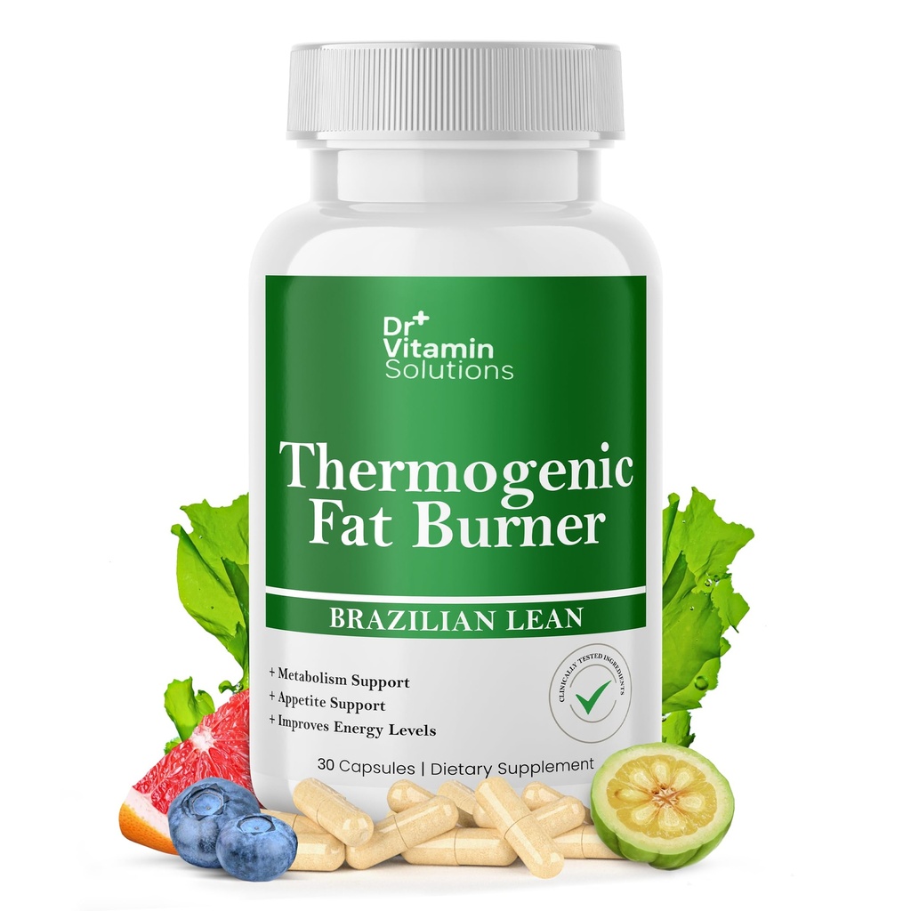 Thermogenic Fat Burner naistele ja meestele - Brasiilia Lean Dieet pillid | isu supressant ja ainevahetust Booster w / roheline tee, gartsiinia, ACV | Kõhurasv, energia ja Bloating Support, Non-GMO, valmistatud USAs