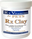 Rx Vitamiinid Rx Clay Pulber lemmikloomadele - Anti Gas & Anti Diarröa koertele ja kassidele - Lemmiklooma seedetrakti tervise ja väljaheite tugi - Kassi ja koera täiendus Elimination - 3.52 oz.