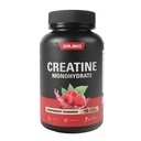 DR.BIO Kreatiinmonohüdraat Kummid energia ja lihaste toetamiseks, Pre-Workout kompleks kreatiini naistele ja meestele 5000mg kreatiini, L-Tauriin, B12, Mg ja K, Vegan, Red Vaarika, 110 krahv