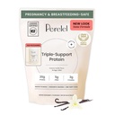 Perelel Triple-Support Plant Based Protein Powder, Creamy Vanilla, 20g Vegan Protein Pulber, 3g Kreatiin Monohüdraat, & 5g Prebiootiline Fiber Serving, Piimavaba, Suhkrulisandita, 15-päevane pakkumine