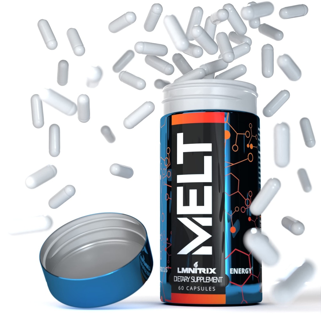 MELT EXT - Extreme Thermogenic Fat Burner - Võimas kaalulangus abi, tugevam kui enamik dieet pillid - Tõeline platoo hävitaja - kaalus kiiresti meestele ja naistele - Reaalsed tulemused - 60 caps