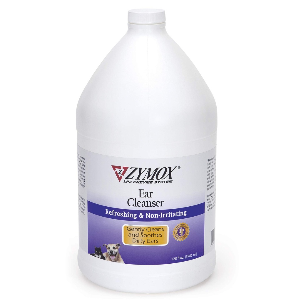 Zymox Ear Cleanser Lahus koertele ja kassidele, 1 Gallon