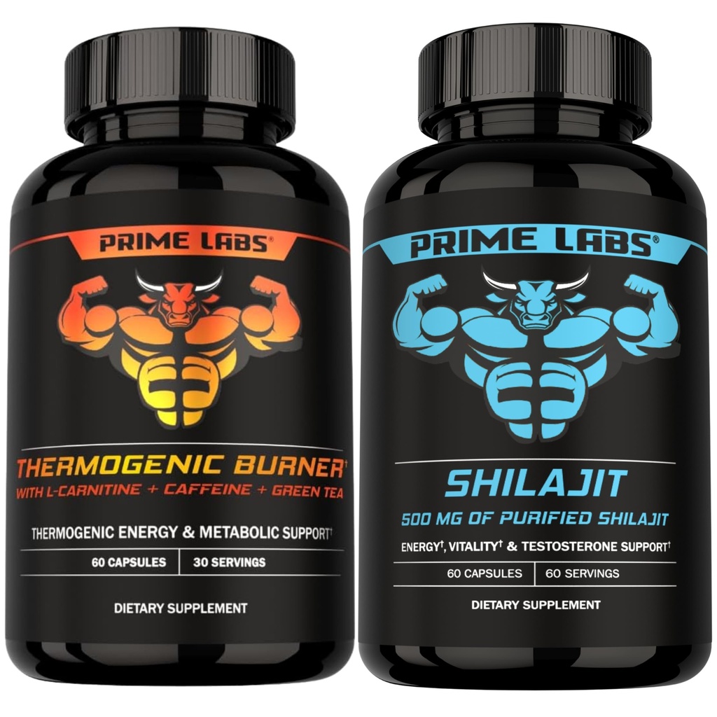 Prime Labs Thermogenic Burner + Shilajit kapslid