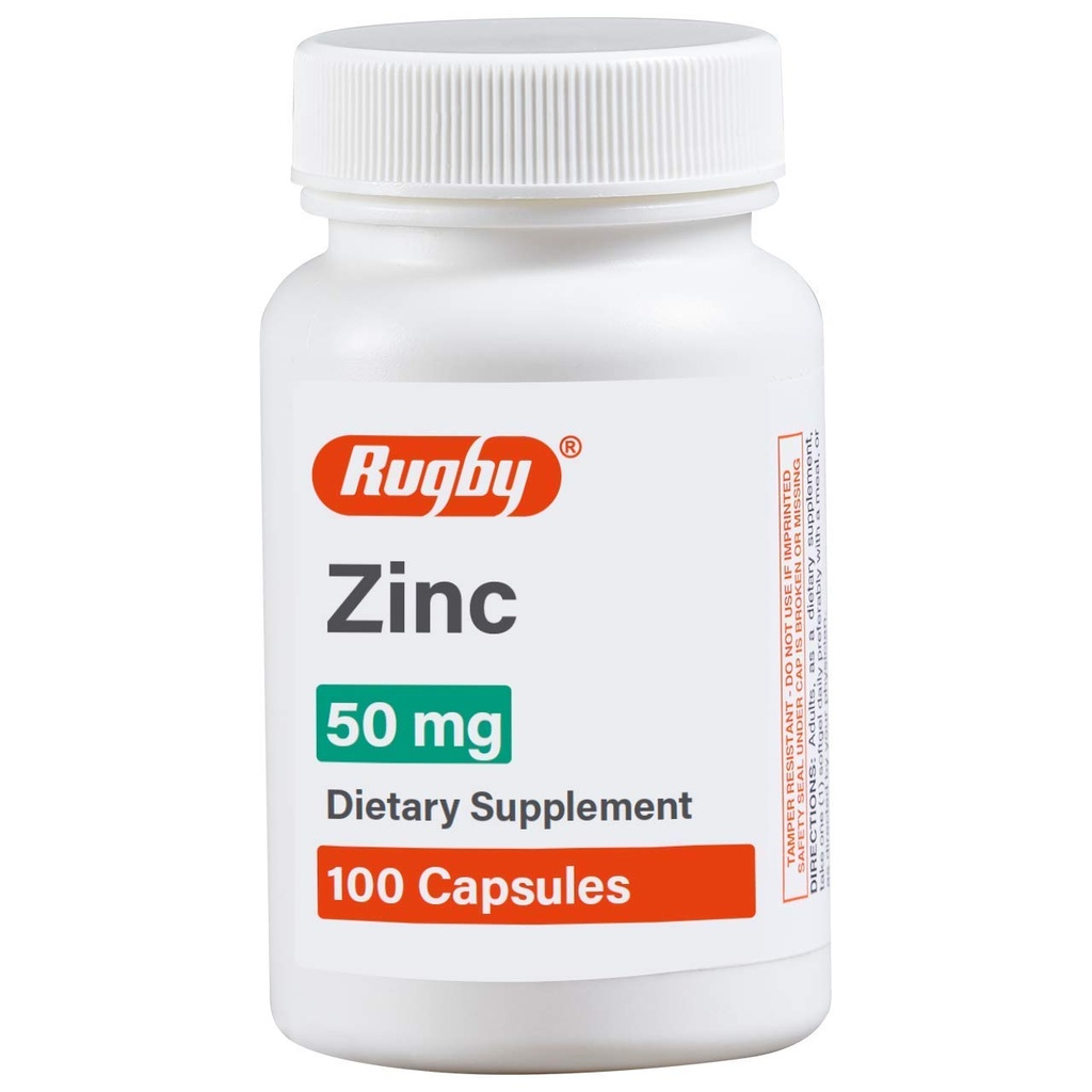 Rugby Zinc 50 mg , 100 krahvkapslit
