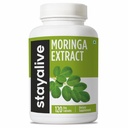 STAY ALIVE Moringa kapslid 1000 mg, 20: 1 ekstrakt, 120 pillid, ekstra tugevusega roheline supertoit, 100% puhas Oleifera Lehtpulber, 2 kuud tarne, kõik looduslikud, mitte-GMO ja gluteenivabad Moringa täiendus