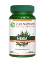 Puhas toitumine Neem kapslid 700mg (vastab 2600mg Neem Leaf Pulber ja koorepulber) Mitte GMO | Üks kord päevas | 60 päeva pakkumine.