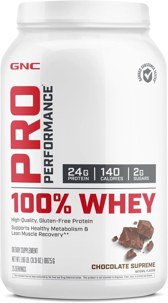 GNC Pro Performance 100% vadak - šokolaad kõrgeim (25 serveerimist)