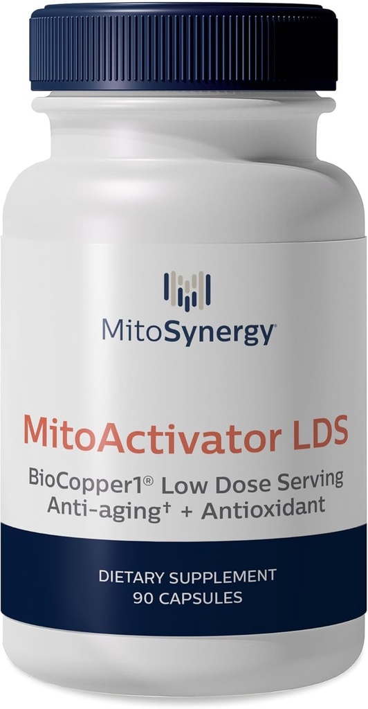MitoActivator BioCopper1 Cu1 (Cunermuspir) LDS - väikese annusega teenindav 0,1 mg biosaadav vask - puugi immuuntugi tundlikele kasutajatele Herxheimeri reaktsiooni minimeerimiseks