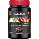 ALLMAX Nutrition MealPrep Lite Täistoidu valgu pulber, piimavaba, Keto-sõbralik, 23 g valku, 30 serveerimist (topeltšokolaadi pudel)