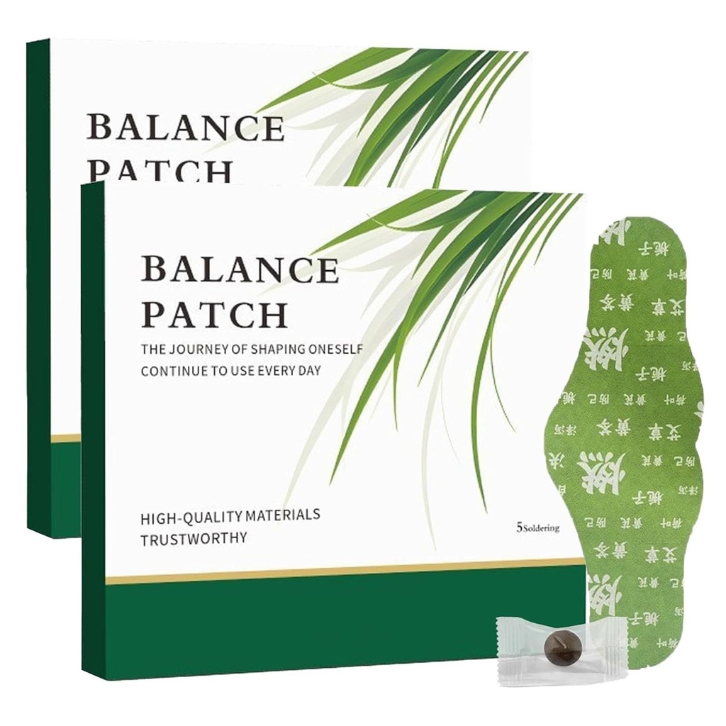 2PCS Taimse Patch Pad Balance - Taimepõhised koostisosad, mugav kleepuv disain, lihtne paikne kasutamine, soodustab kõhu mugavust mitteärritav disain