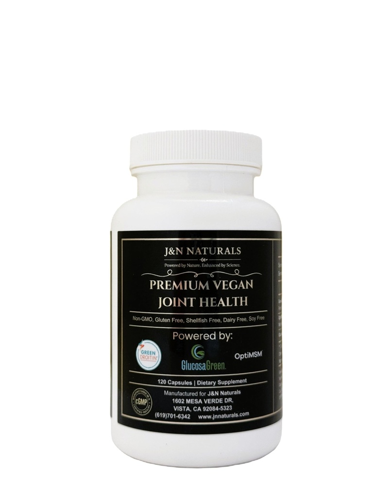 Vegan Glükosamiin Kondroitiin MSM ühine tugi täiendada naistele ja meestele. Lumeseene Kondrotiinsulfaat OptiMSM® liikuvus, kõhre ja paindlikkus Toetus Shellfish-free, Non-GMO 120 kapslid