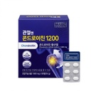 Kondroitiin 1200 kondroitiinsulfaati lisand, 1200 mg serveerimiseks 60 tabletti, 30-päevane pakkumine 관절엔콘드로이친 1200