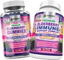 VÄRSKED TERVISHOID Elderberry Gummies ja Elderberry Immune Support Complex