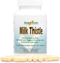 Good State - Milk Thistle Extract - (500 mg) (80% silymarin) (120 köögiviljakapslit)