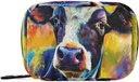 Pill Box Fun Cow 7 Day Pill Case Travel Pill Korraldaja kott Zipper Portable Weekly Vitamin Medicine Supplement Hoidja kott