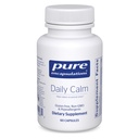 Puhtad kapslid Igapäevane rahulikkus - Vegan Stress & Sleep Support Supplement - Sisaldab Ashwagandha, Saffron, GABA & L-Theanine - Mitte-GMO, Sojavaba & Gluteenivaba - 60 kapslit