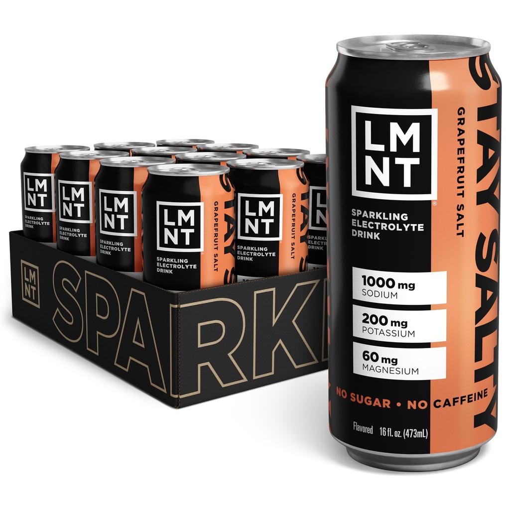 Joo LMNT Sparkling Electrolyte Drink - Greibisool | 12-Count