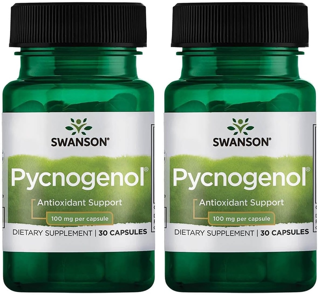 Swanson Ultra Pycnogenol 100 milligrammi 30 kapslit 2 pakendit