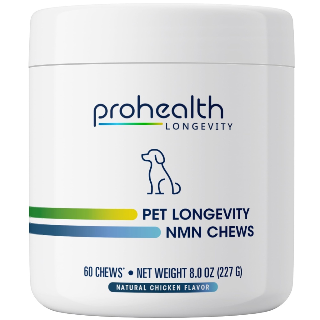 ProHealth Longevity Pet Longevity NMN Chews for Dogs (150 mg, 60 Chews)