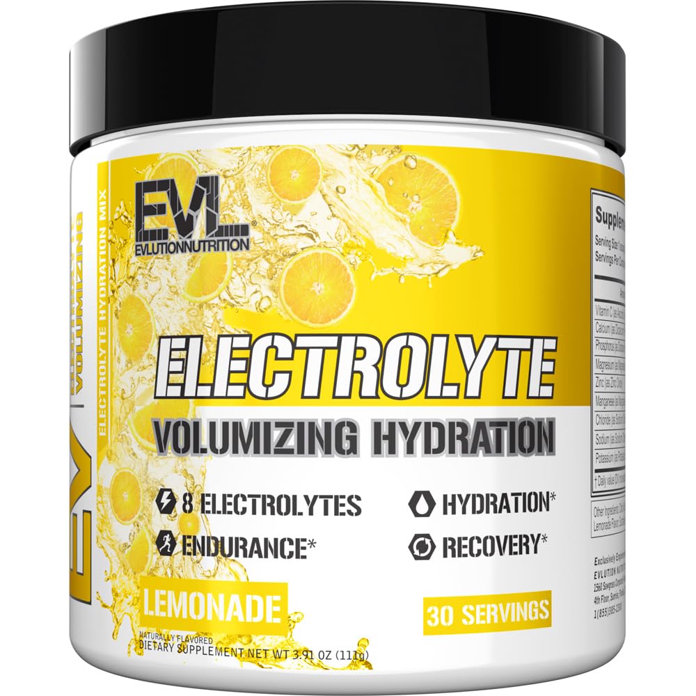 Ultimate Electrolytes Powder Hydration Drink - Quick Replenishing Hüdratsioon Pulber Joogisegu 8 võti elektrolüüte ja antioksüdante - Vegan Gluten Free Keto Sõbralik Blend (Lemonade)