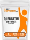 BulkSupplements.com Quercetin Dihydrate Pulber - Quercetin Supplements, Antioksüdandid Allikas - Vegan & Gluteenivaba, 1 g Serving, 500 g (1,1 naela) (pakk 1)