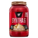 BSN SYNTHA-6 Premium-valgupulber 6 g kiudaine, vadakuvalgu, micellar-kaseiini, piimavalgu isolaadisegu, 5 g rasva, kaneeli rösterpagari, 28 serveerimisega (pakendamine võib varieeruda)