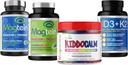 Magtein Magneesium L- Threonaat 60 kapslit , Magceutics MagteinPRO 90 kapslit , KIDDOCALM Gummies 90 kapslit , Vitamiin D3 K2 30 kapslit - komplekt