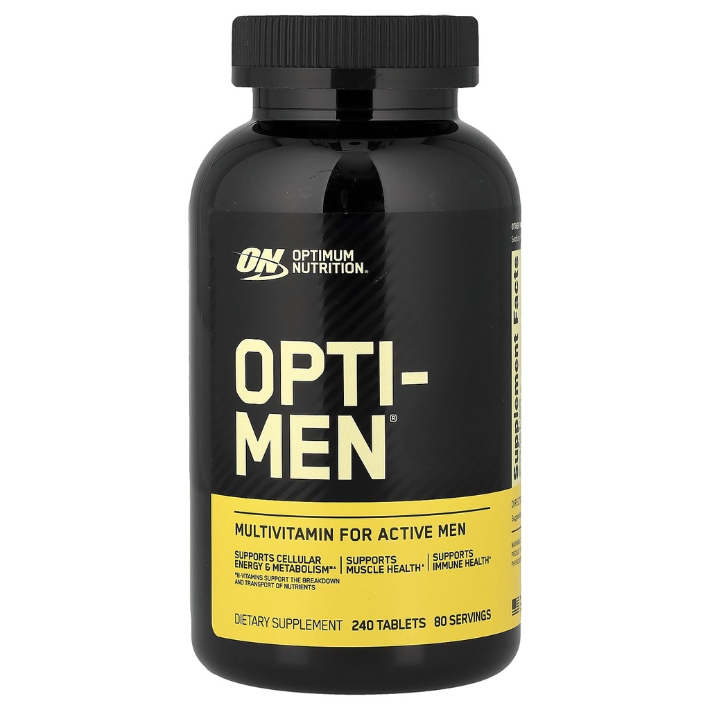 Optimaalne toitumine Optimaalne meeste igapäevane multivitamiini lisand, 240 loend