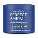 BodyHealth PerfectAmino Powder - BCAA ja EAA Pulber Pre ja Post Workout - Aminohappe energiajook meestele ja naistele, et toetada Lean lihaseid ja taastumist - Sidrunlubja - 30 serveerimist