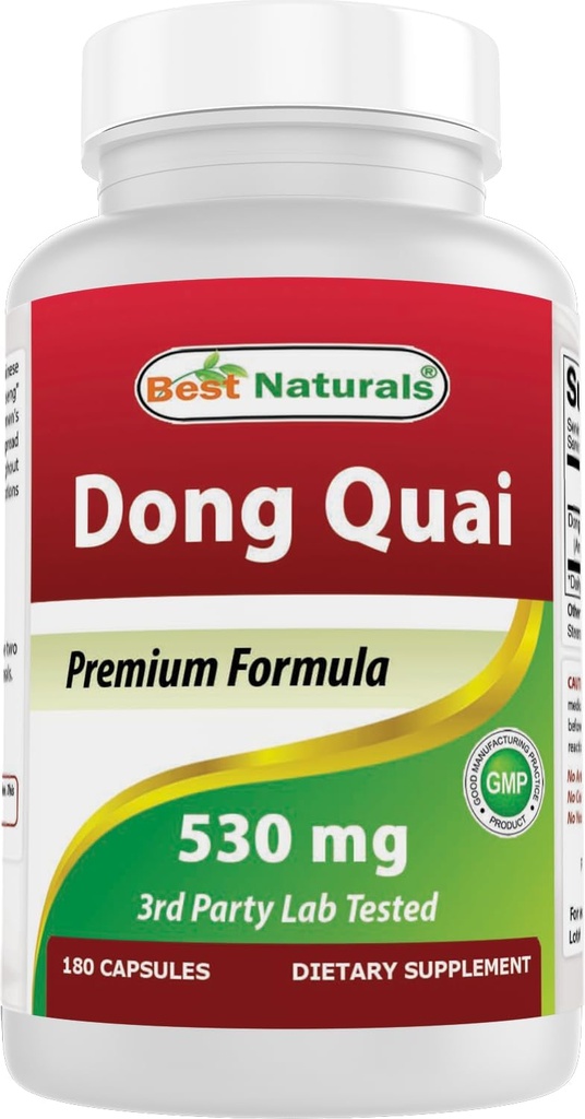 Parim looduslik Dong Quai 530 mg 180 kapslit