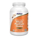 NOW Foods Supplements, Terve Psyllium Husks, Sertifitseeritud Orgaaniline, Mitte-GMO Projekt Kinnitatud, Lahustuv Fiber, 12-Ounce