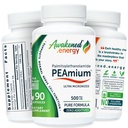 Palmitoylethanolamide 500mg Comfort Mobility Nerves Cognitive & Immune Support - Micronized High Absorption - All Natural Pea - USA Made - No Additives or Excipients – 90 Vegan Capsules Supplement