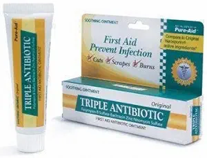 Kolmekordne Antibiootikum Firs Aid Antibiootikum salv 0,33oz (2 Pack)