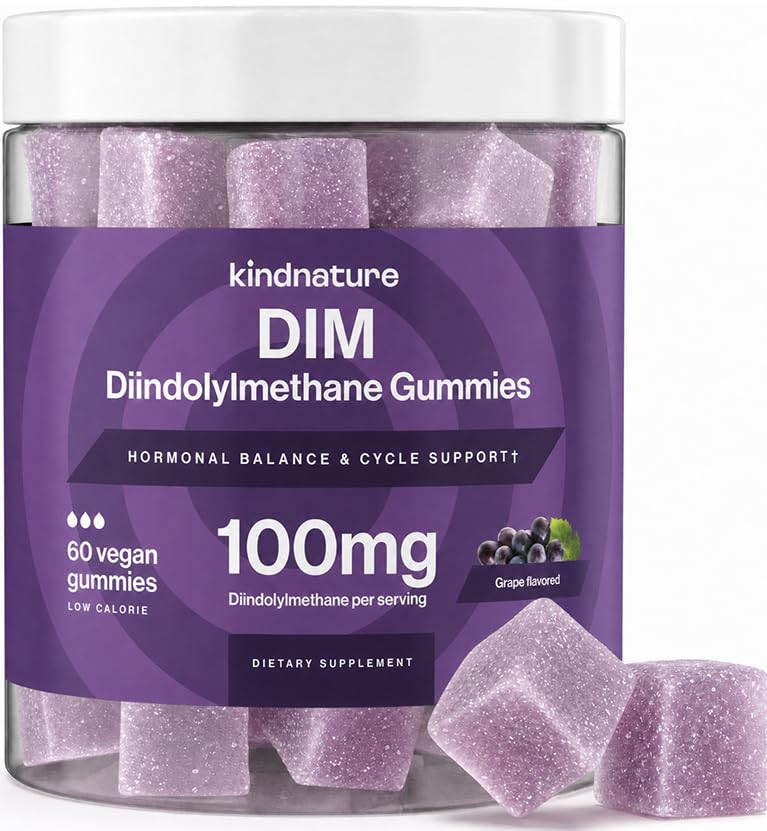 Gennature DIM Supplement Gummies - 100mg DIM Gummies