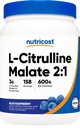 Nutrikost L-tsitrulliinmalaat 2:1 (600 grammi) (sinine vaarikas)