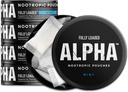 Täielikult laaditud alfa-nootroopsed kotid (Mint) - 5 purki - 15 kotti purgi kohta - efektiivne nootroopne kohaletoimetamine, Nic Pouch asendamine - kiirem imendumine, Alpha GPC, L-türosiin, GABA